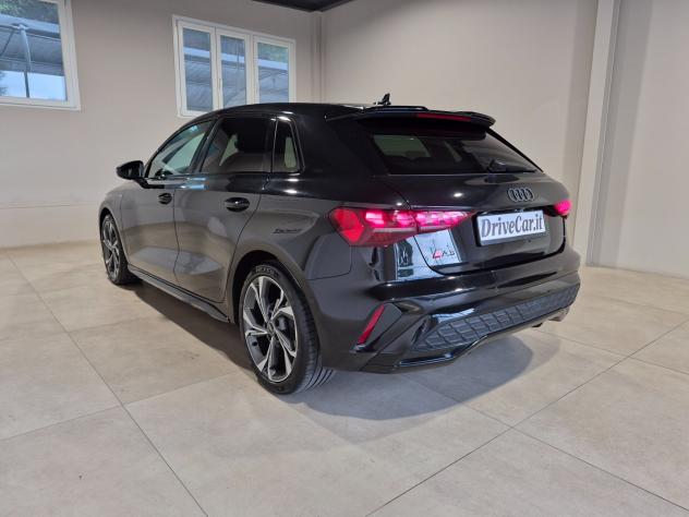 Audi A3 SPB 1.5 TFSI/MHEV S LINE 150CV S-TRONIC LED NAVI APPLE CAR PLAY/ANDROID AUTO C.18 RETROCAMERA ACC SEDILI ELETTRICI RISC. - Foto 10