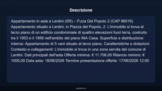 Immobile in asta di 75 m² in vendita a Lentini - Foto 7