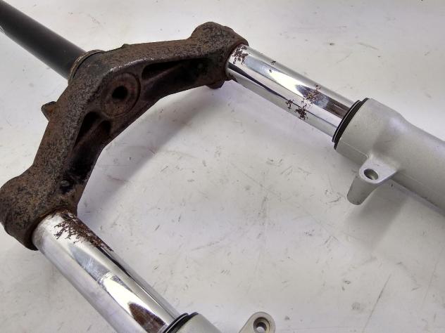 MALAGUTI MADISON T 150 FORCELLA CON RUGGINE SU STELI * PER RICAMBI 1999 2001 - Foto 3