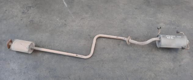 MARMITTA COMPLETA DI TERMINALE SCARICO NISSAN Micra 3° Serie (0003)