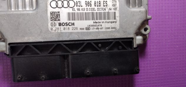 AUDI A3 S3 8P centralina motore 03L906018ES 0281018226 - Foto 3