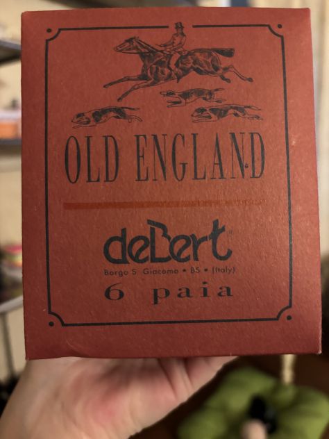 UNA CONFEZIONE DA 6 PAIA DI CALZE LUNGHE NUOVE DA UOMO”DE BERT”MADE IN ITALY - Foto 8