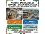 Bar su strada statale vicino stazione di servizio - rif. BAR542