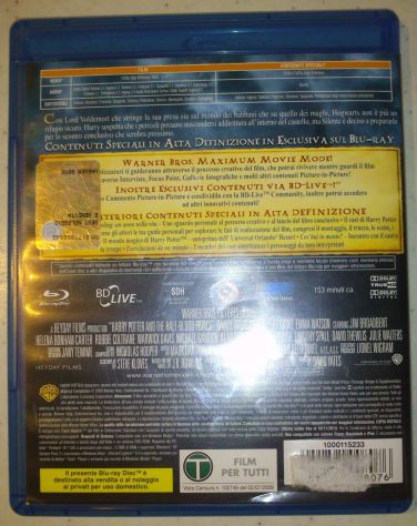 DVD Harry Potter E Il Principe Mezzosangue (2 Blu-ray) - Foto 2