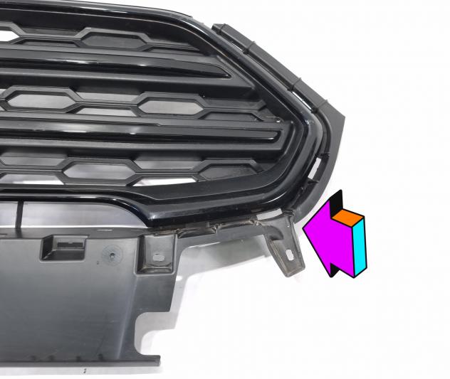 MASCHERINA ANTERIORE FORD EcoSport Serie GN15-17B968-EW (12) - Foto 7
