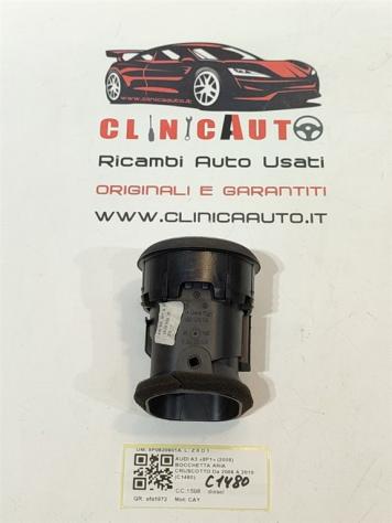 BOCCHETTE ARIA CRUSCOTTO AUDI A3 Serie (8P1) 8P0820901A CAY (0812) - Foto 2