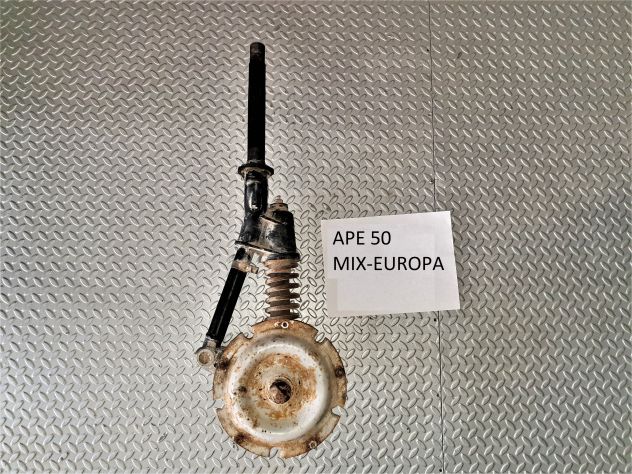 FORCELLA TUBO STERZO COMPLETA PIAGGIO APE 50 MIX-EUROPA