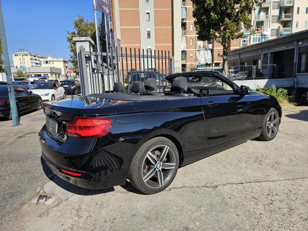 BMW Serie 2 220d Cabrio Luxury auto my18 - Foto 4