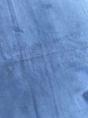 K44 Pelle camoscio blu per Abbigliamento e Automotive - Sp. 0,5 - Foto 9