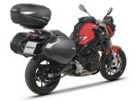 Bmw F 800 R 2009-18 bauletto plexi protezioni leve Kappa Shad Powerbronze