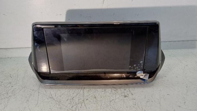 DISPLAY MULTIFUNZIONE COMPUTER DI BORDO PEUGEOT 208 Serie 983812968001 ZKX/ZK01 (19)