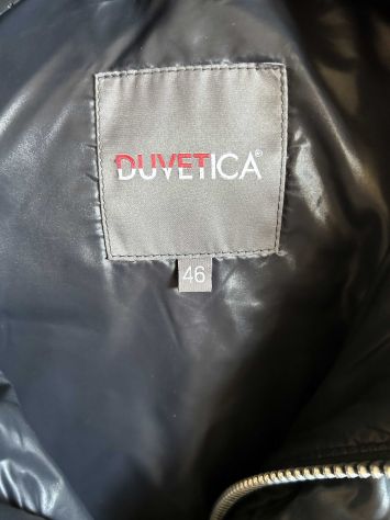 Piumino DUVETICA grigio tg.48 - Foto 4
