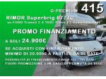 CAMPER RIMOR FORD MANSARDATO GARAGE 6 POSTI LETTO GEMELLATO POSTERIORE COND &hellip;