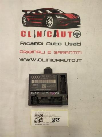 CENTRALINA PORTA SX GUIDA AUDI A6 Berlina Serie C6 (4F2) 4F0959793E (0412)