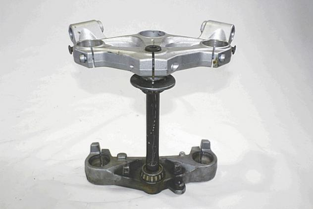 PIASTRE FORCELLA BMW K71 F 800 S 2006 - 2011 31427724818 31427678645 FRONT FORK PLATES - Foto 2