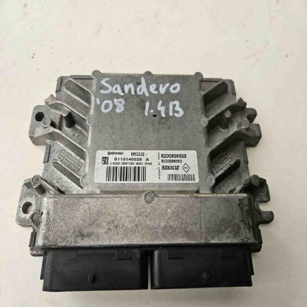 CENTRALINA MOTORE DACIA Sandero 1° Serie s110140025a benzina 1.4 (0812)