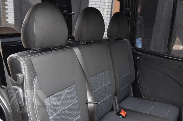 Fodere coprisedili su misura per Fiat Doblo 1 (2000-2015) - Foto 7