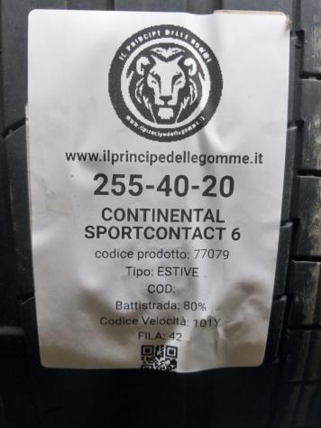 2 GOMME 255 40 20 CONTINENTAL A77079 - Foto 2