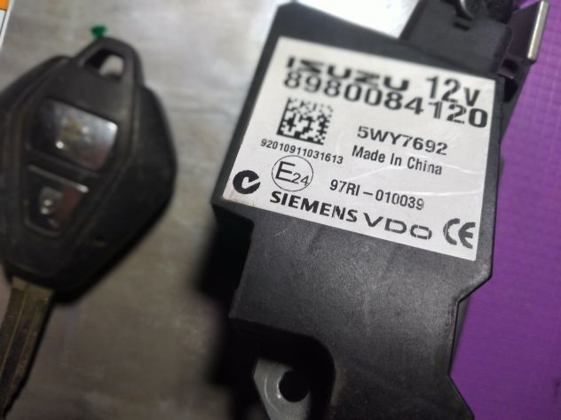 kit accensione CENTRALINA / CENTRALINA Motore 8981520890 – Isuzu isuzu D Max Mot - Foto 7
