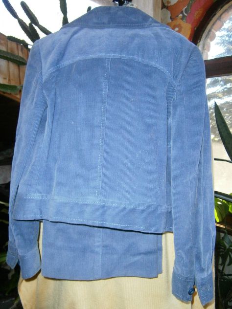 Abito sartoriale velluto millerighe da bambino 5/6 anni anni '70 - Foto 3