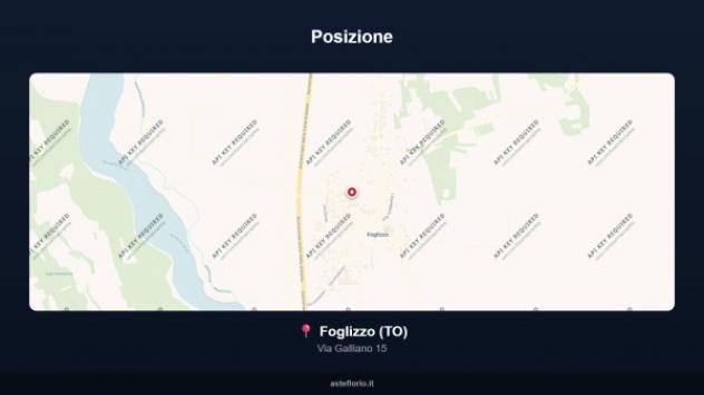 Immobile in asta di 183 m² con più di 5 locali e box auto in vendita a Foglizzo - Foto 17