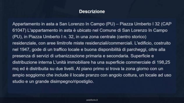 Immobile in asta di 198 m² con più di 5 locali in vendita a San Lorenzo in Campo - Foto 8