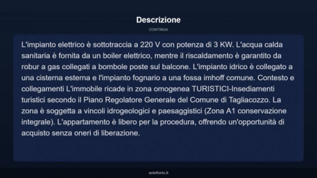 Immobile in asta di 61 m² in vendita a Tagliacozzo - Foto 18