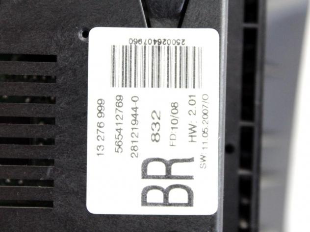 13276999 DISPLAY COMPUTER DI BORDO OPEL ASTRA H 1.4 B 66KW 5M 5P (2008) RICAMBIO USATO - Foto 5