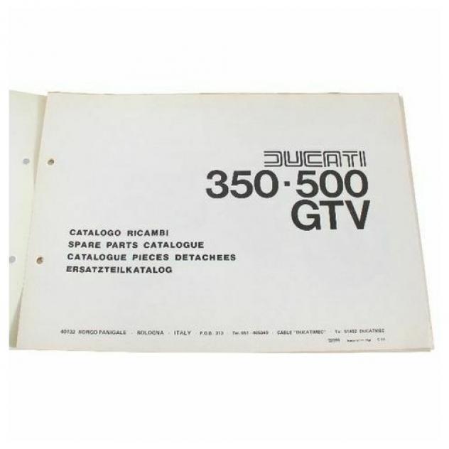 Catalogo ricambi Ducati 350 e 500 GTV - Foto 2