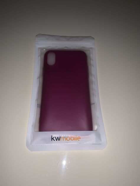 COVER COME NUOVA VIOLA CON CONFEZIONE ORIGINALE PER SMARTPHONE IPHONE XS O - Foto 2