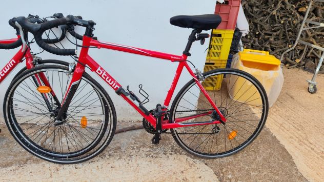 Vendesi 2 biciclette da corsa BTwin Triban in carbonio  Taglia M e L - Foto 2
