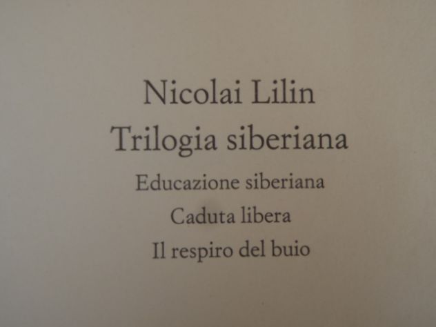 Libro "Nicolai Lilin" Trilogia Siberiana - Foto 3