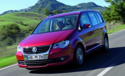 Vw Touran paraurti parafango cofano fari radiatore 2005 06 07 08 09 10