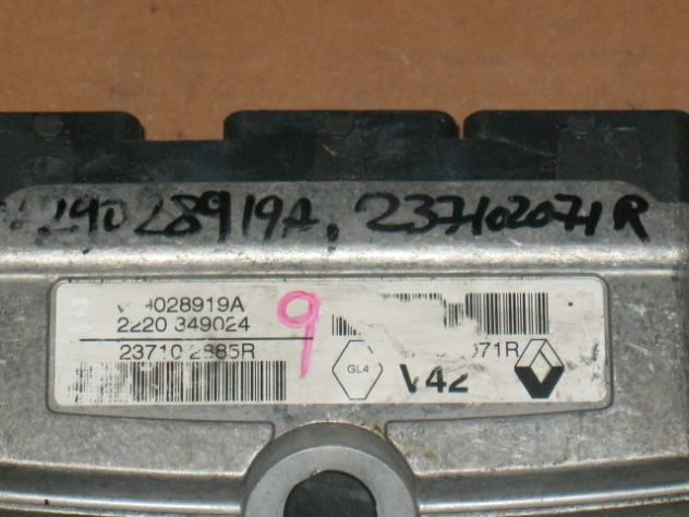 237102071R ECU ENAULT CLIO DACIA 237102071R 237102885R VALEO V42 V29028919A - Foto 4