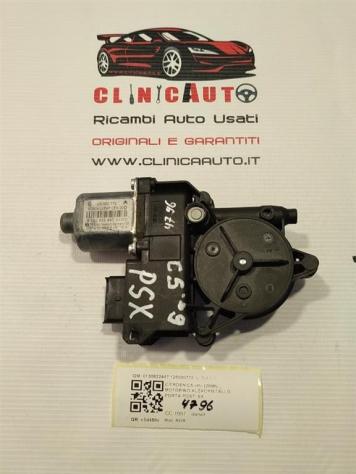 MOTORINO ALZAVETRO POSTERIORE SINISTRO CITROEN C5 Berlina 3° Serie 0130822447 128000772 (08)