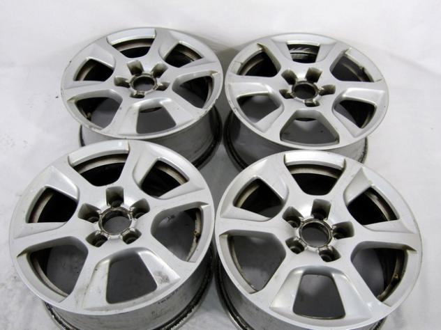 8K0601025F SET 4 CERCHI IN LEGA DA 16 POLLICI 5 FORI 7,5JX16H2 ET 45 AUDI A4 SW 2.0 D 105KW AUT 5P (2011) RICAMBIO USATO INTERASSE 5X112