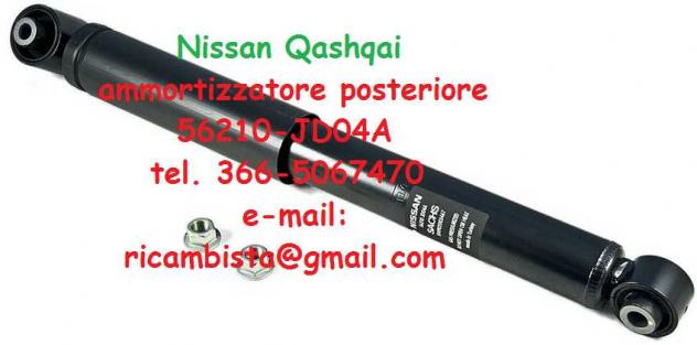 Nissan Qashqai ammortizzatore posteriore 56210-JD04A