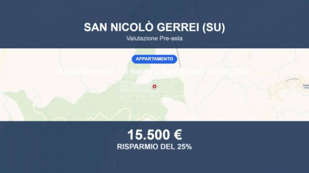 Immobile in asta di 122 m² in vendita a San Nicolò Gerrei