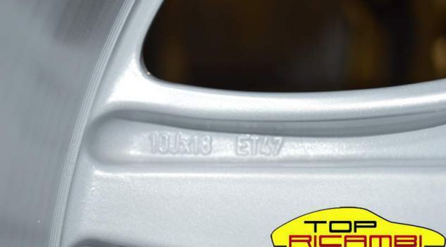 TOP RICAMBI Cerchio Porsche 996 362 140 02 10x18 - Foto 5