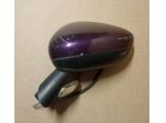 RETROVISORE EST. REGOLAZ. ELETTR. SX VIOLA MET. SPINA NERA SINGOLA 5 FILI   &hellip;