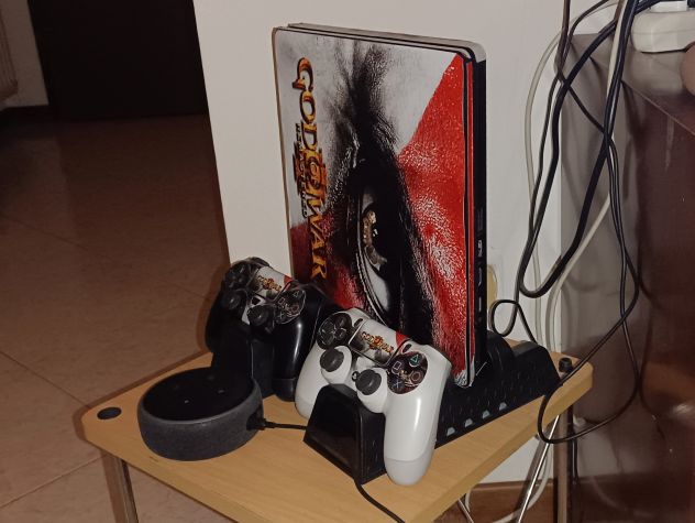 PlayStation 4 Slime 500 GB+2 controller - Foto 4