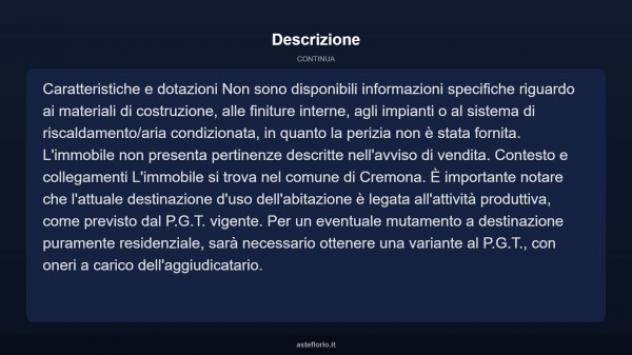 Immobile in asta di 80 m² in vendita a Cremona - Foto 6
