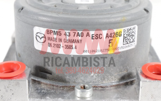 BPM5437A0A Mazda 3 2016 gruppo pompa ABS