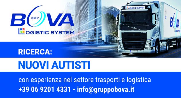 Autista Bilico trasporti Nazionali e Internazionali