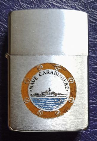 accendino zippo "nave carabiniere" esemplare raro