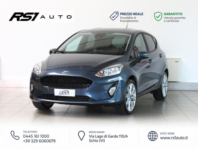 Ford Fiesta 1.1 75 CV GPL 5 porte Titanium