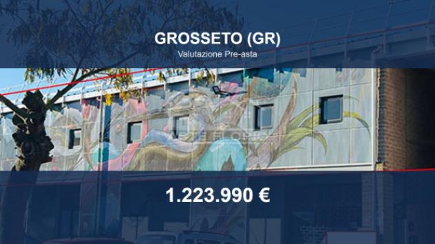 Immobile in asta di 816 m² con più di 5 locali in vendita a Grosseto