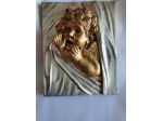PUTTINO  LEGNO ( COLORE ARGENTO e ORO )