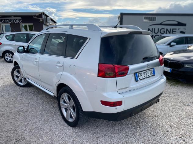 Peugeot 4007 2.2 HDi 156CV DCS Fine 7 POSTI 4x4 UNICO PROPIETARIO PELLE NAVY RETRO - Foto 5