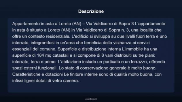 Immobile in asta di 184 m² in vendita a Loreto - Foto 7